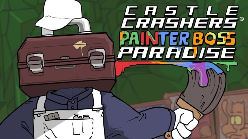 Castle Crashers Painter Boss Paradise