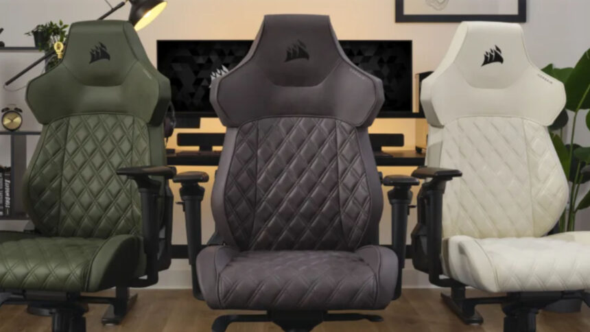 Corsair’s new gaming chair looks like a luxury sofa, and we love it