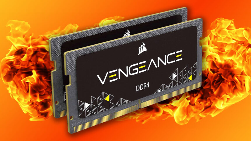 Grab a 32GB Corsair gaming laptop RAM upgrade for under $60