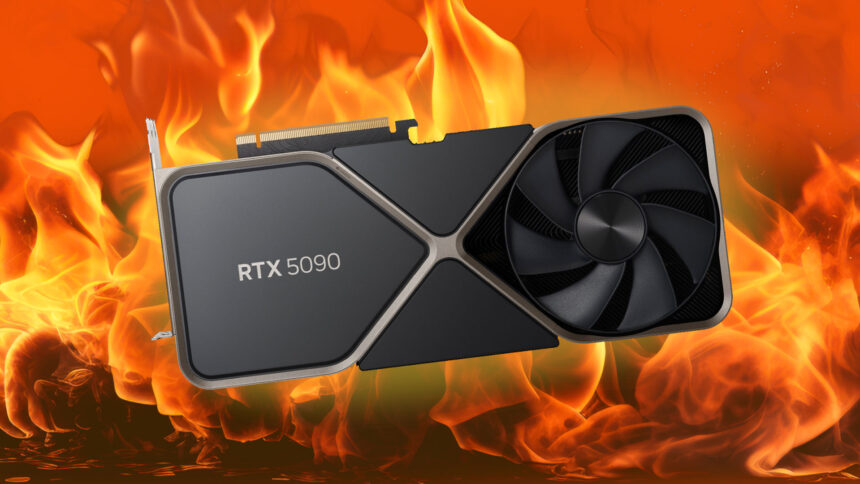 Nvidia’s GeForce RTX 5090 power figures just leaked, might still melt