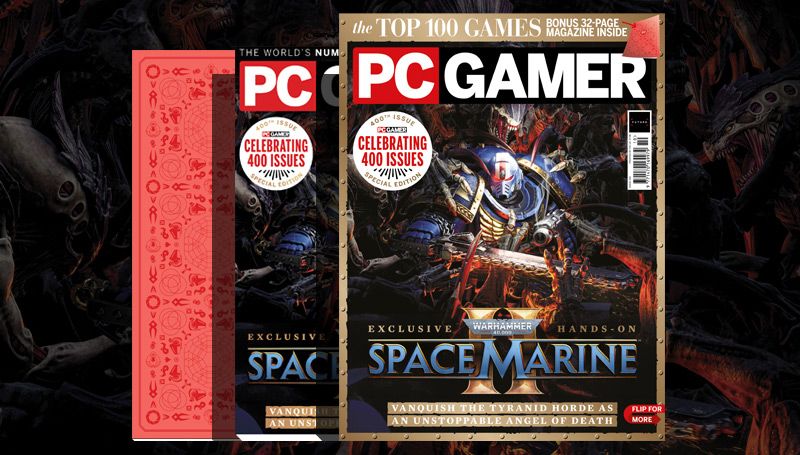 PC Gamer magazine issue 400