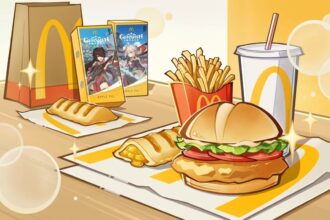 Genshin Impact X Mcdonald's Collab Meal