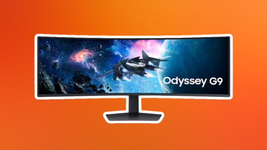 Save $500 on this huge Samsung gaming monitor