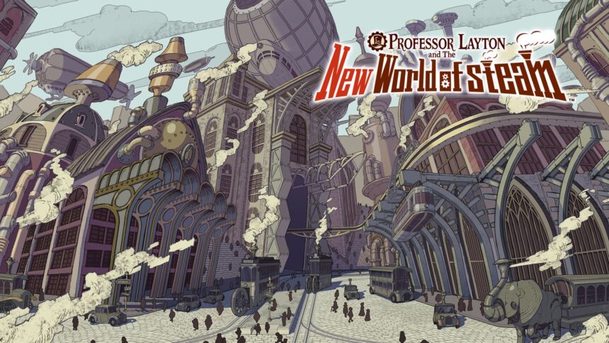 Professor Layton and the New World of Steam Trailer Showcases Setting, Ghostly Villain, and More