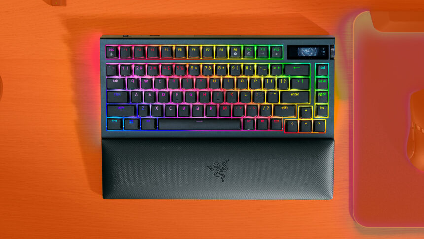 Razer’s new BlackWidow gaming keyboard boasts three month battery life
