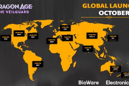 Dragon Age The Veilguard global launch timings