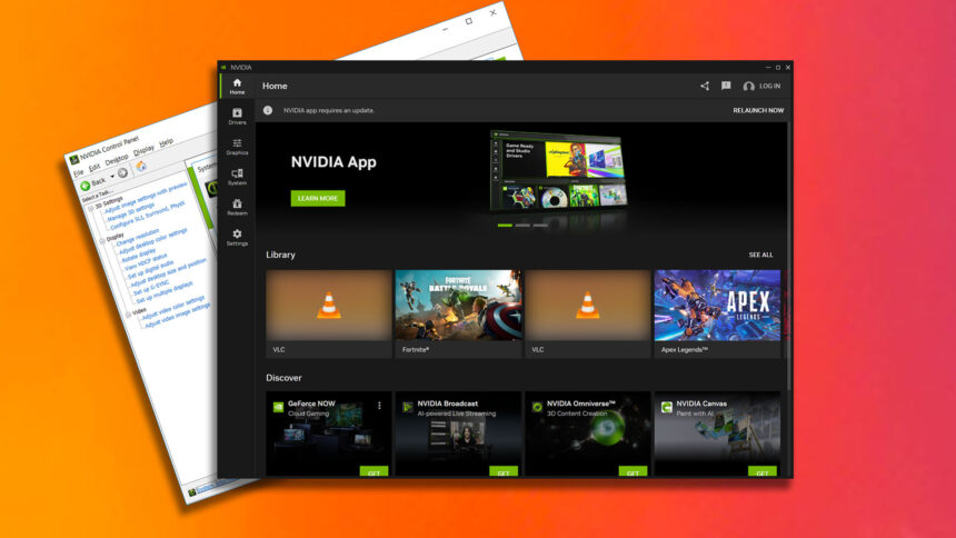 The Nvidia app is getting an official launch alongside the RTX 5090, says leak