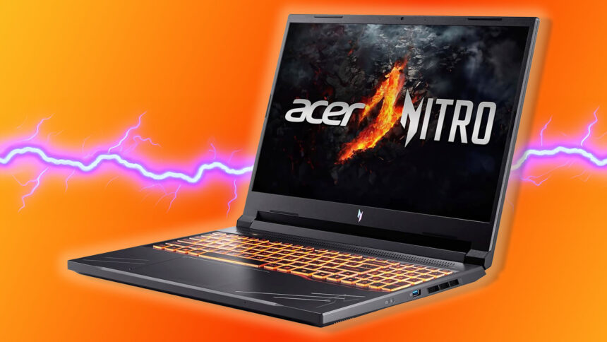 Grab this Acer Nvidia GeForce RTX 4060 gaming laptop for its lowest ever price