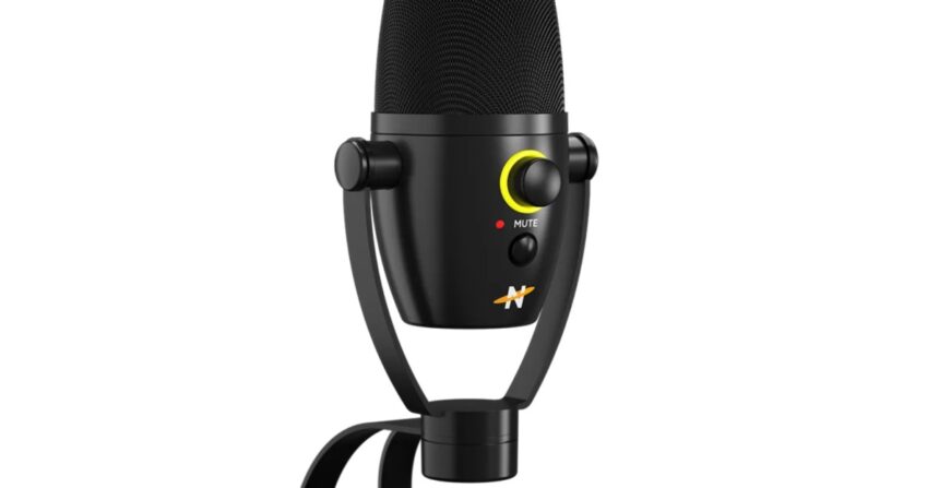 You probably need a better mic, and my go-to pick is on sale for $17 at Woot