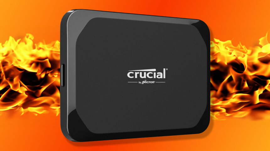 Save 21% on this 1TB Crucial external SSD for a PS5 or gaming PC, but be quick