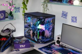 Hyte’s Honkai Star Rail Silver Wolf Y70 gaming PC case is finally on sale