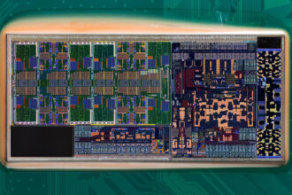 intel core ultra 9 285k arrow lake die shot close