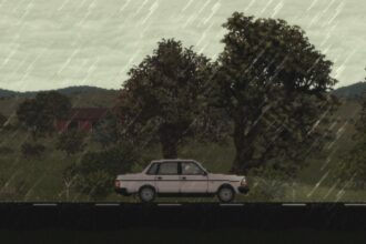 Keep Driving turns a long-haul road trip into a turn-based RPG