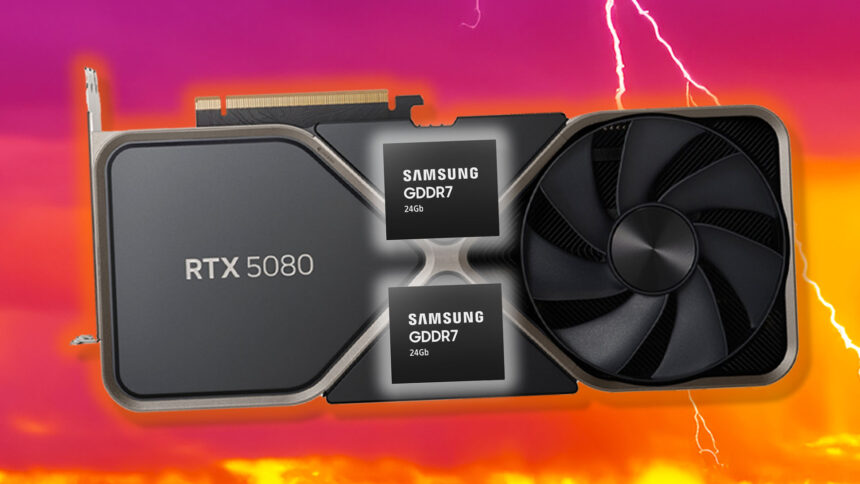 A 24GB Nvidia GeForce RTX 5080 gaming GPU is now more likely, thanks to Samsung