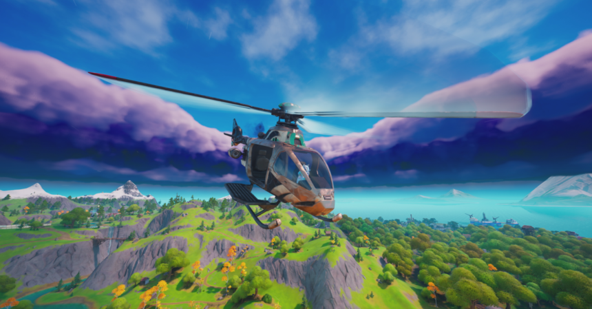 Where to find helicopters in Fortnite Remix’s Week 2 update