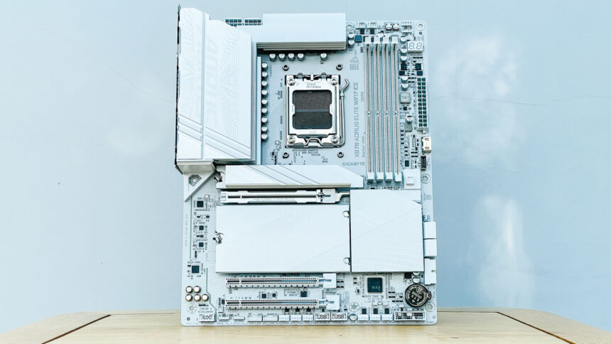 Gigabyte Aorus Elite X870 WiFi7 Ice review: A brilliant white motherboard