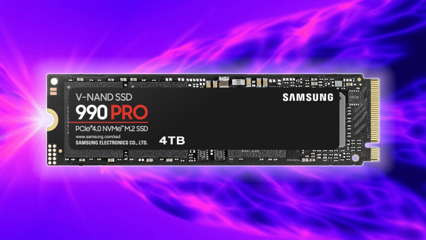 Grab a 4TB Samsung 990 Pro gaming SSD for an incredibly low price