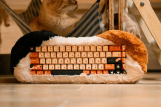 This cat-themed wireless gaming keyboard is a fluffy feline treat, costing $239