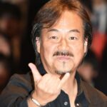 Hironobu Sakaguchi makes a hand gesture.