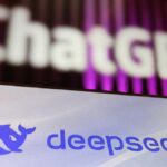 SUQIAN, CHINA - JANUARY 27, 2025 - An illustration photo shows the logo of DeepSeek and ChatGPT in Suqian, Jiangsu province, China, January 27, 2025. (Photo credit should read CFOTO/Future Publishing via Getty Images)