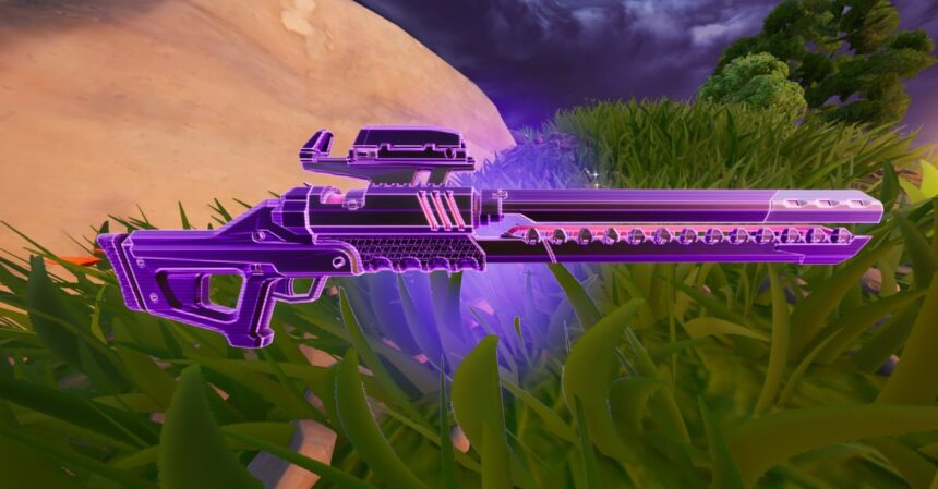 How to get the Rail Gun in Fortnite