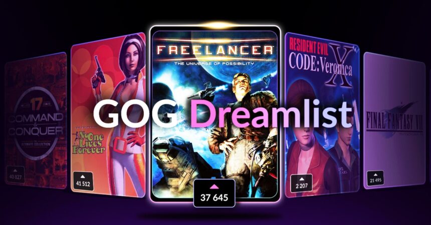 GOG wants your vote on classic games to bring back with its new Dreamlist tool