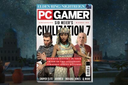 PC Gamer magazine's new issue is on sale now: Sid Meier's Civilization 7