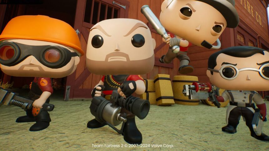 Funko Fusion TF2 characters