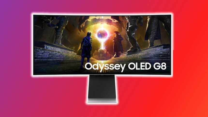 Get this huge Samsung OLED gaming monitor for less than $800 right now