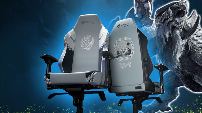 Defeat Arkveld in style with this Monster Hunter Wilds Secretlab gaming chair