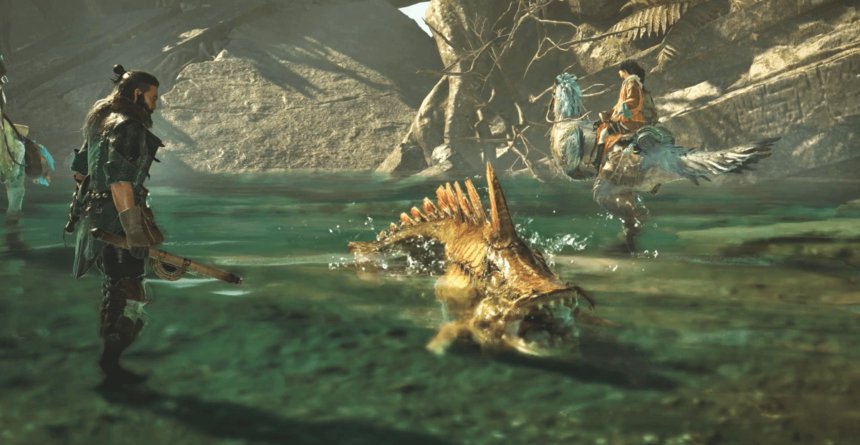 Where to find a ‘whopper’ location in Monster Hunter Wilds