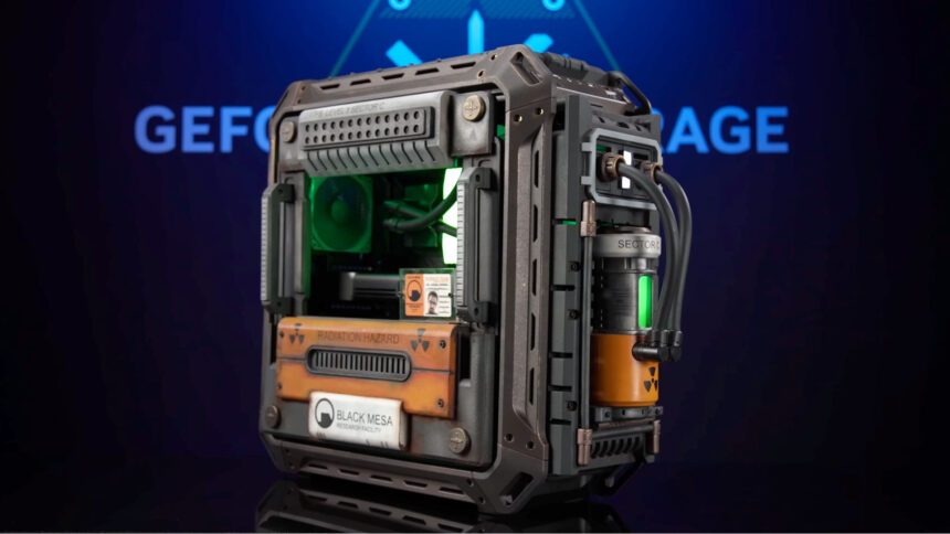 Check out this incredible Half-Life 2 gaming PC build with an Nvidia RTX 5090