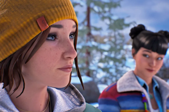 Max, from Life is Strange: Double Exposure, looks ponderingly off into the distance.