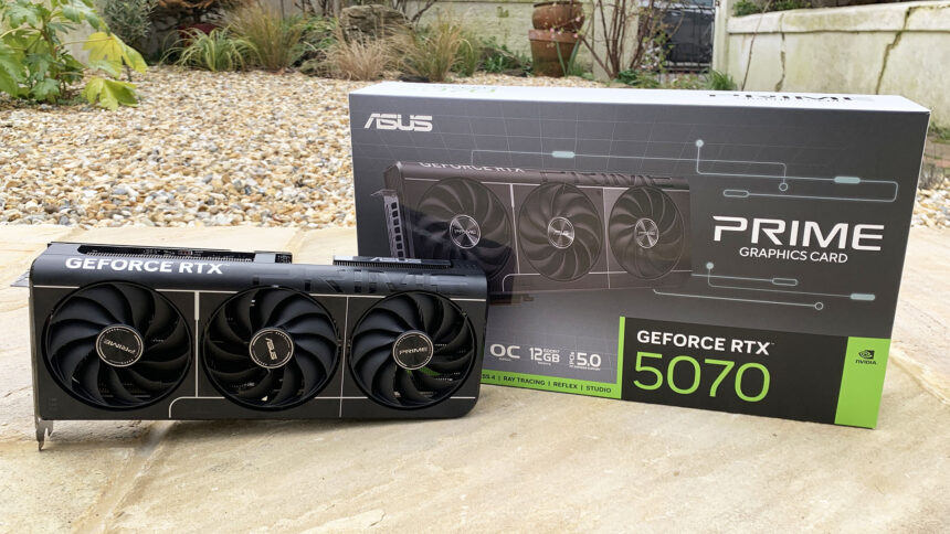 Nvidia GeForce RTX 5070 review: Asus Prime OC benchmarked