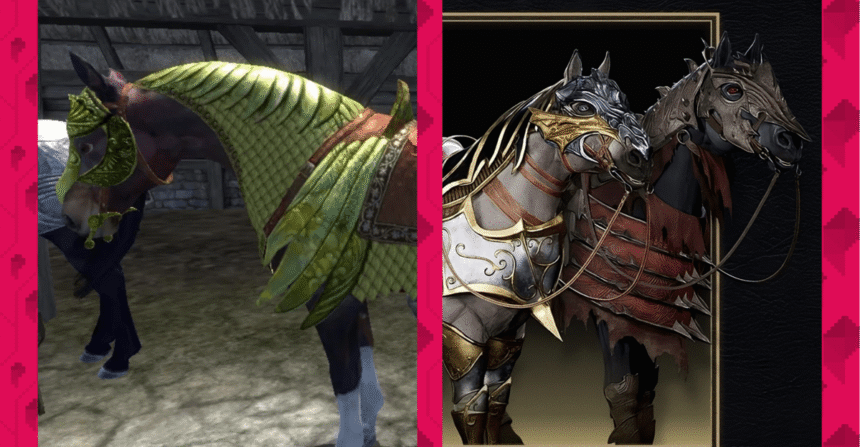 Welcome back, Oblivion horse armor