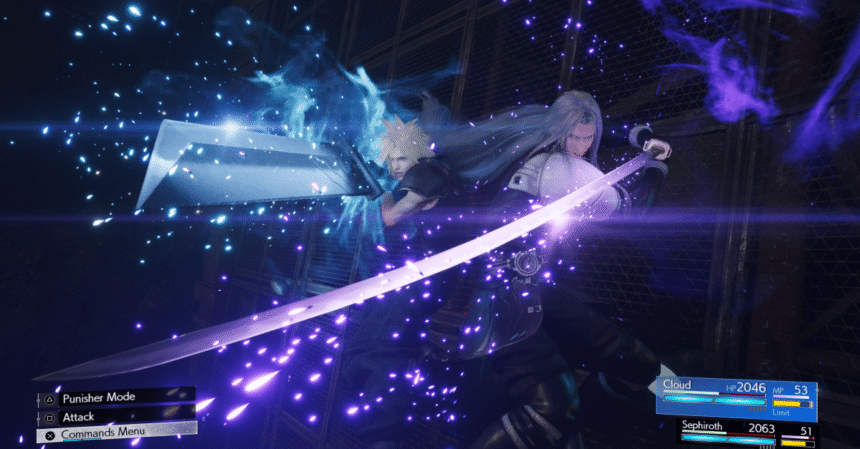 The length of Sephiroth’s sword in FF7 actually changes, says Tetsuya Nomura