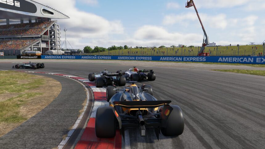 F1 25 China setup