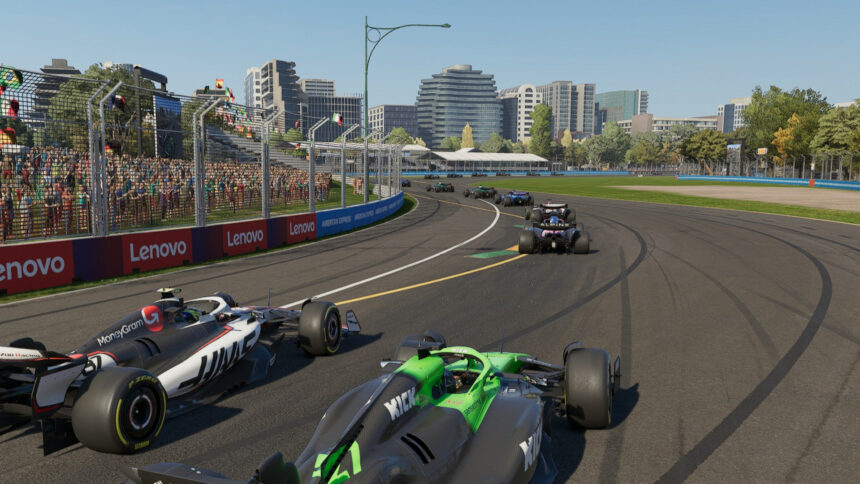 F1 25 Australia setup