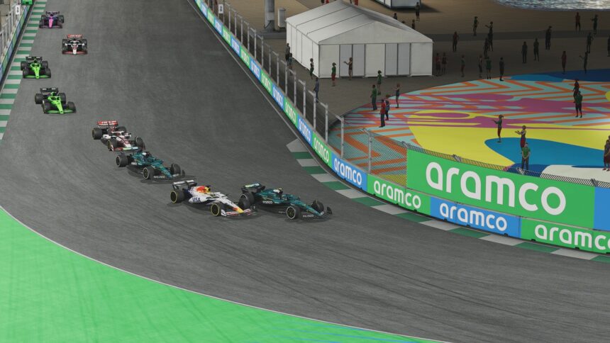 F1 25 Saudi Arabia setup