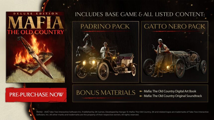 Mafia The Old Country - Digital Deluxe Edition
