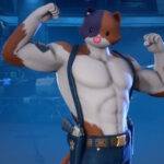 Fortnite - Meowscles flexing