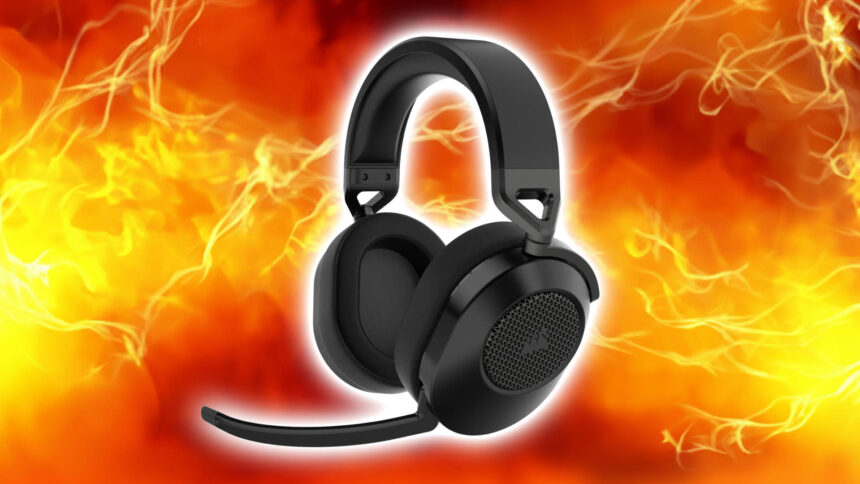 Save a huge $40 on this great Corsair wireless gaming headset, if you're quick