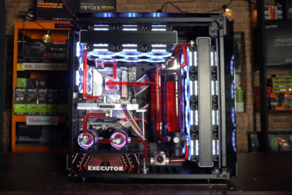 This imposing Star Wars-themed gaming PC build oozes Imperial majesty