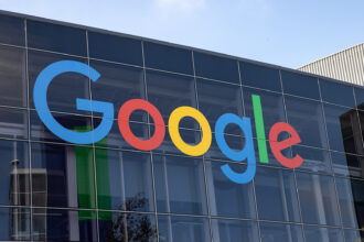 Google headquarters is seen in Mountain View, California, United States on September 26, 2022.