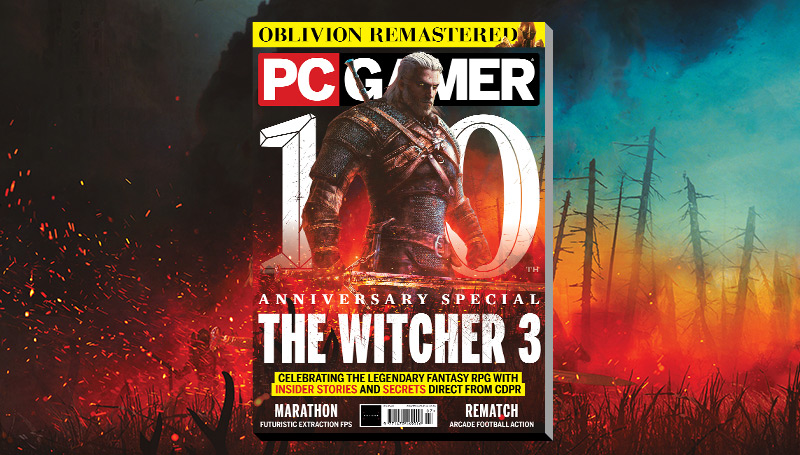 PC Gamer magazine 410 The Witcher 3: Wild Hunt - 10th anniversary