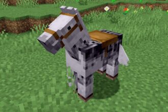 How to make a Minecraft saddle
