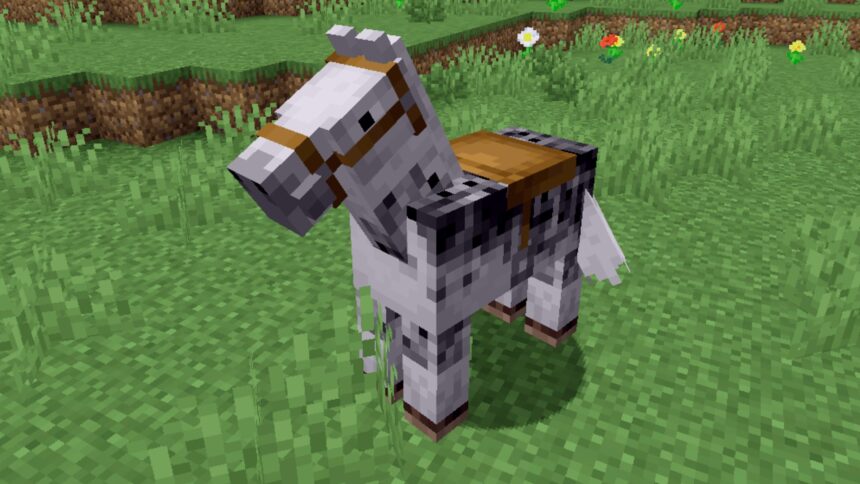 How to make a Minecraft saddle