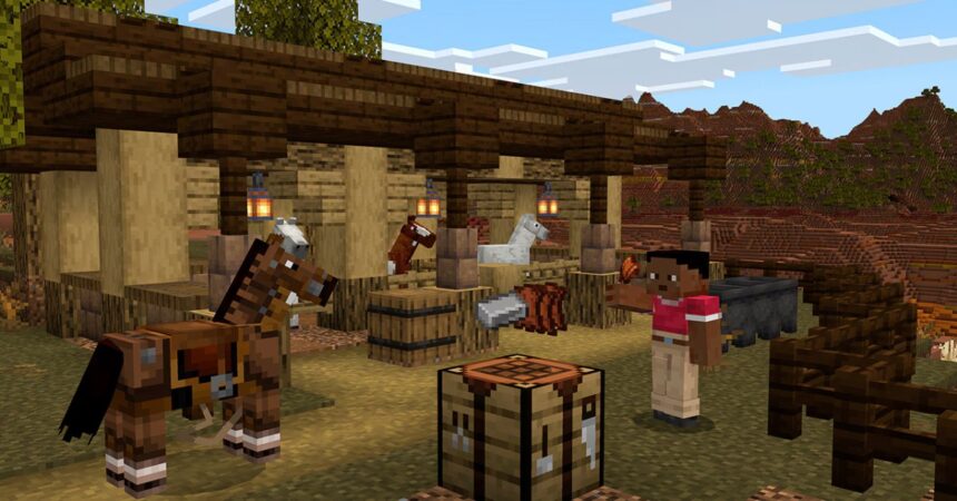 Minecraft finally adds saddles as a crafting item, and it’s only been 15 years