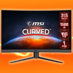 Grab this massive 32-inch MSI gaming monitor for just $159, if you're quick