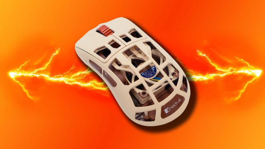 This new Noctua gaming mouse stops sweaty hands, thanks to a clever addition